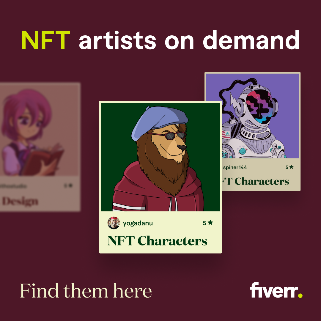 NFT Artist - Fiverr Banner