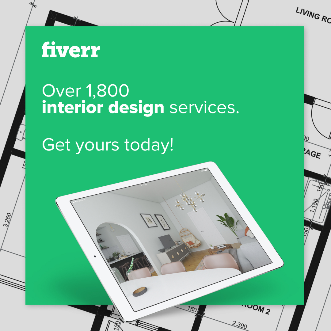 Fiverr interior design services